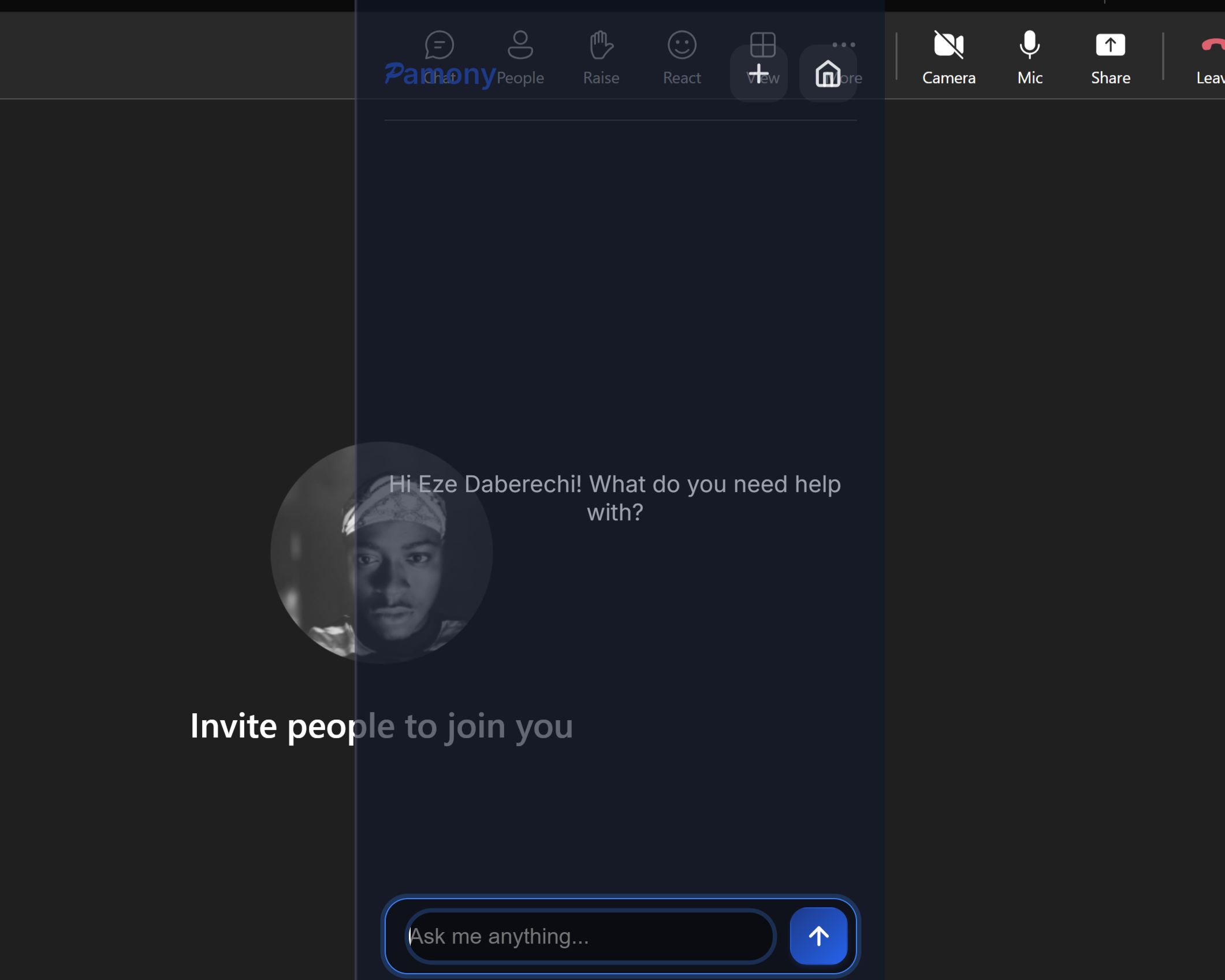 Pamony Ambient UI Overlay